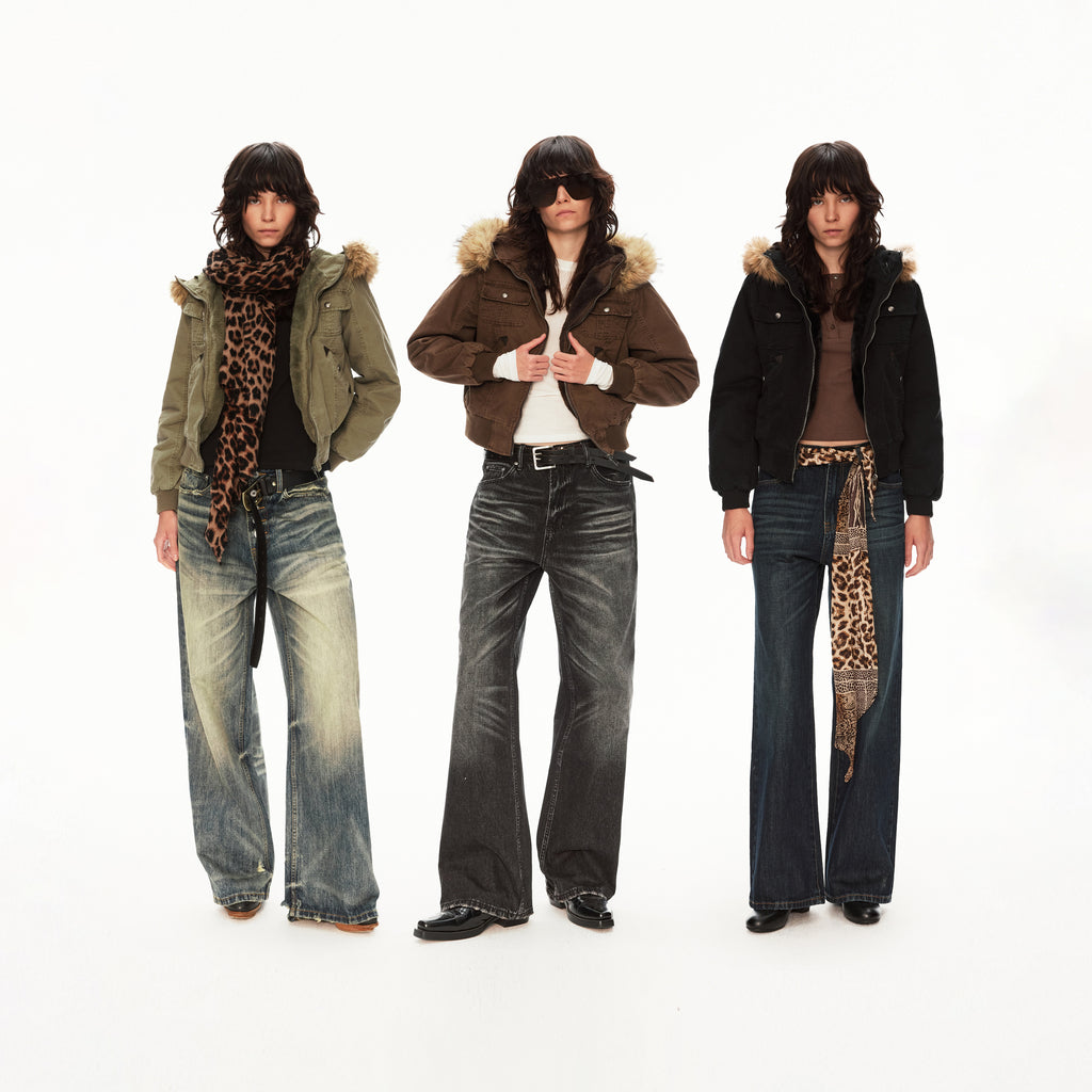 MADWITCH CANVAS HOODED JACKET #256192