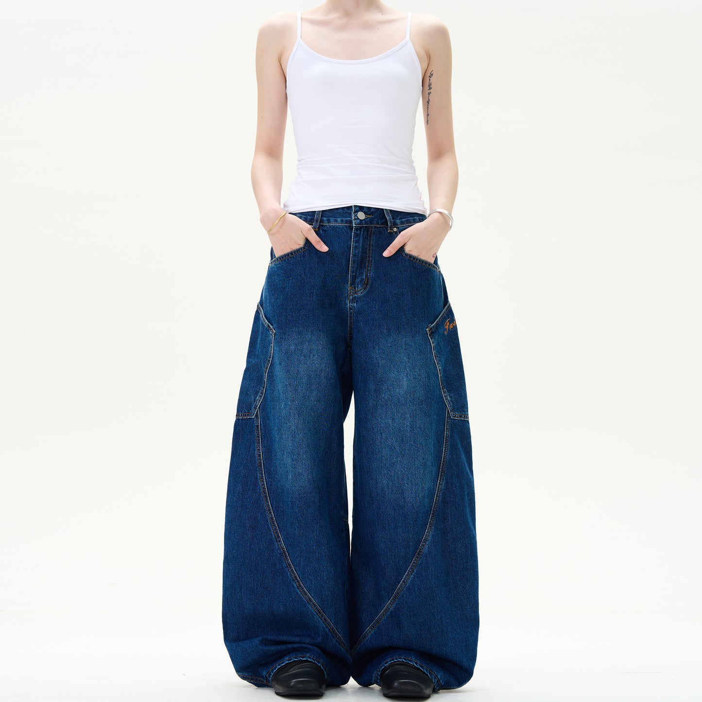 MADWITCH LOOSE SCIMITAR CASUAL PANTS #G779