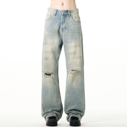 MADWITCH CLASSIC DISTRESSED JEANS #D1591