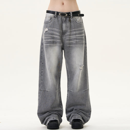 MADWITCH DISTRESSED DECONSTRUCTED JEANS #D1639