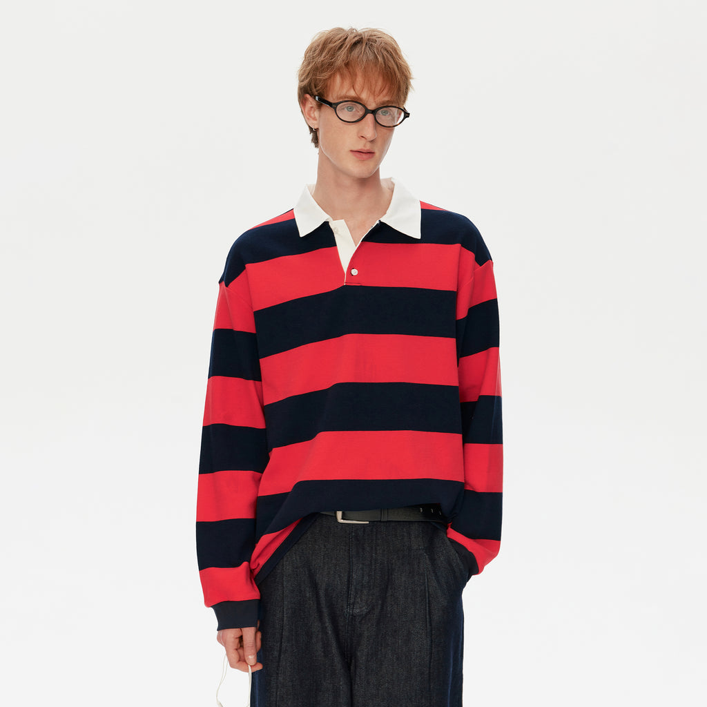 MADWITCH COLORBLOCK STRIPE TEE #26002