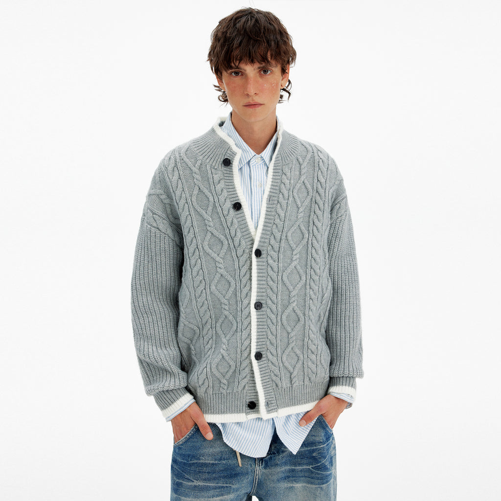 MADWITCH TWIST PREP CARDIGAN #M1051