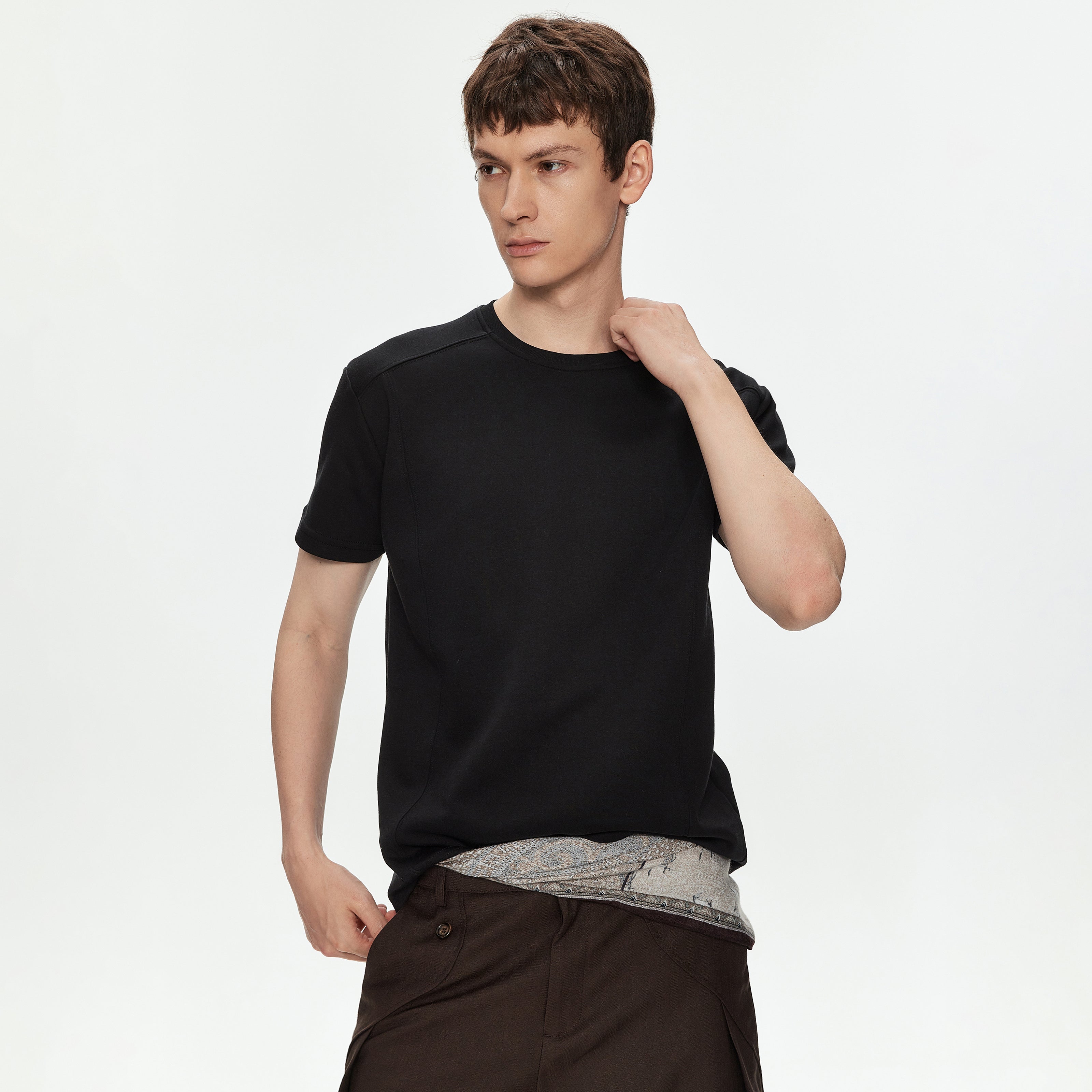 MADWITCH BASIC PANEL TEE #AW26048