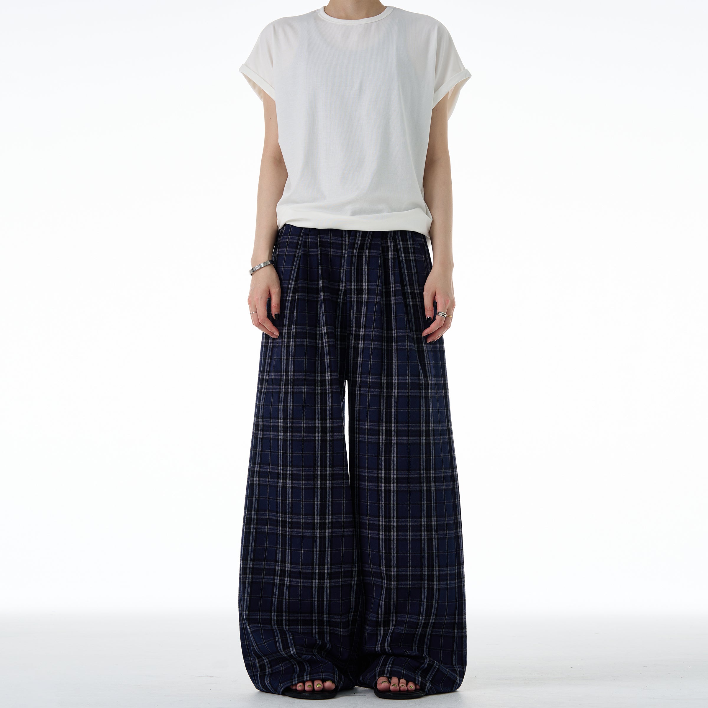 MADWITCH RELAXED WIDE LEG PANTS #OM6501