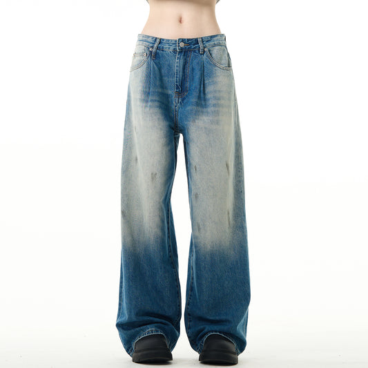 MADWITCH WASHED DENIM JEANS #K5236