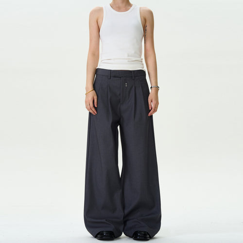 MADWITCH CASUAL STRAIGHT LEG TROUSERS #CK6619