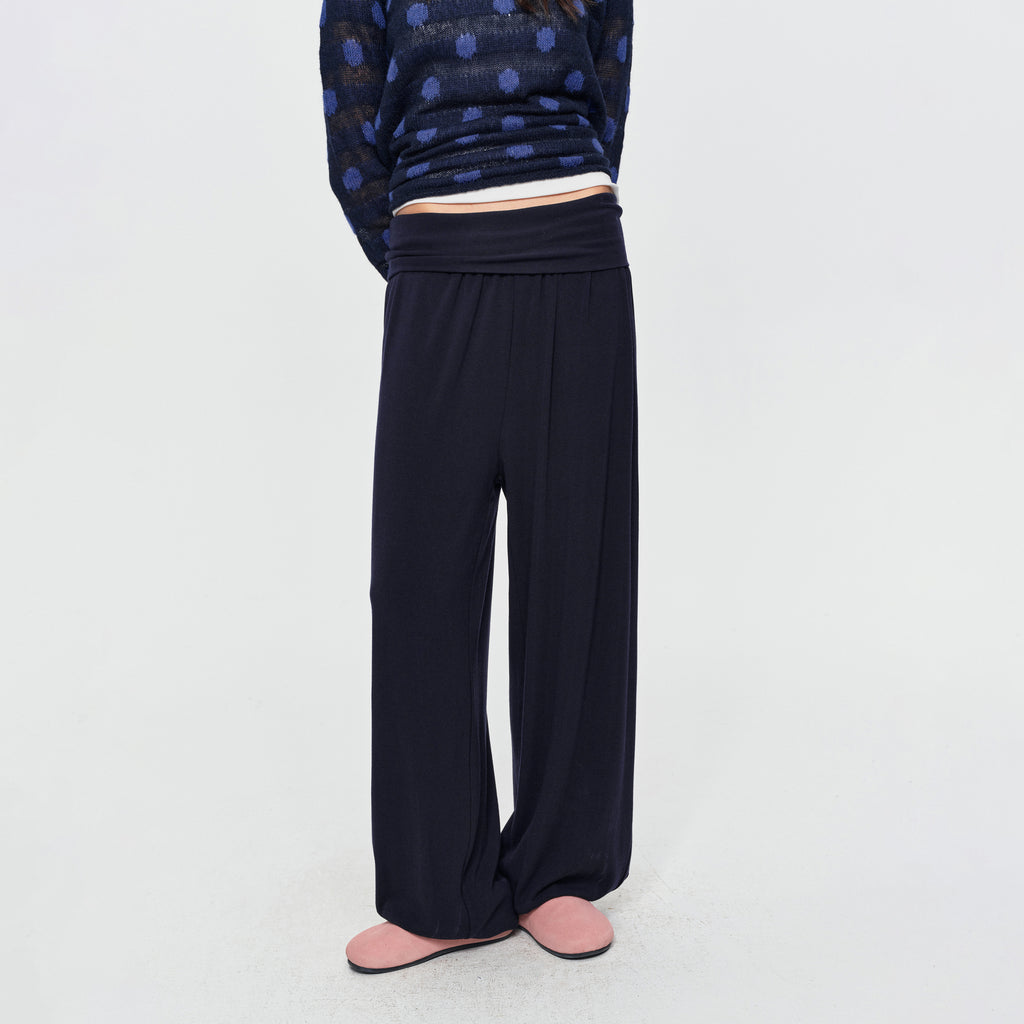MADWITCH FOLD-OVER HAREM PANTS #C2026353
