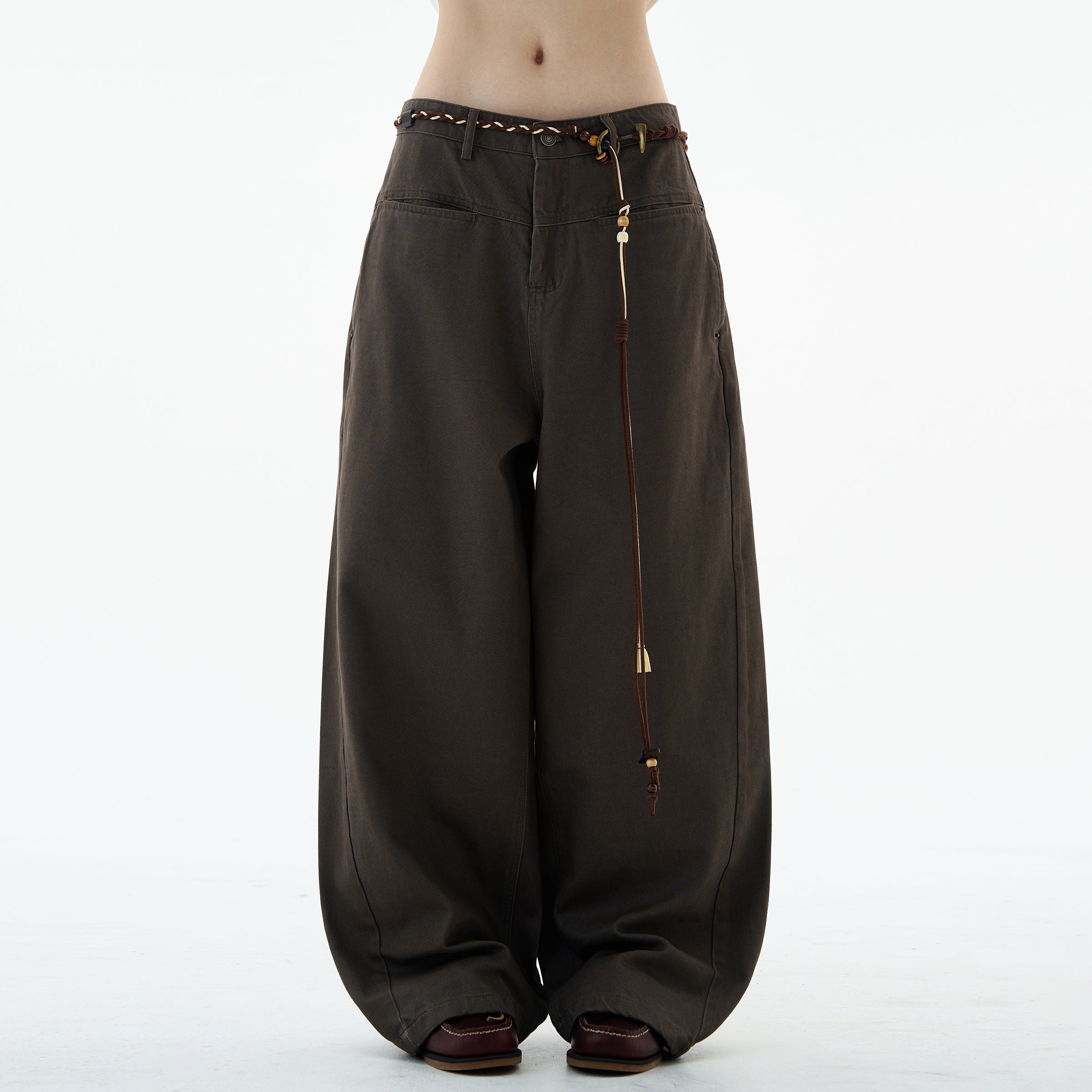 MADWITCH INSIDE-OUT UTILITY TROUSERS #CK6863