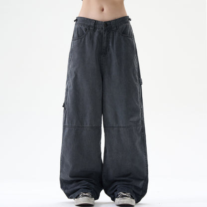 MADWITCH LOOSE STRAIGHT CASUAL PANTS #G6409