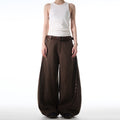 MADWITCH LOOSE FIT WIDE-LEG DENIM PANTS #C828