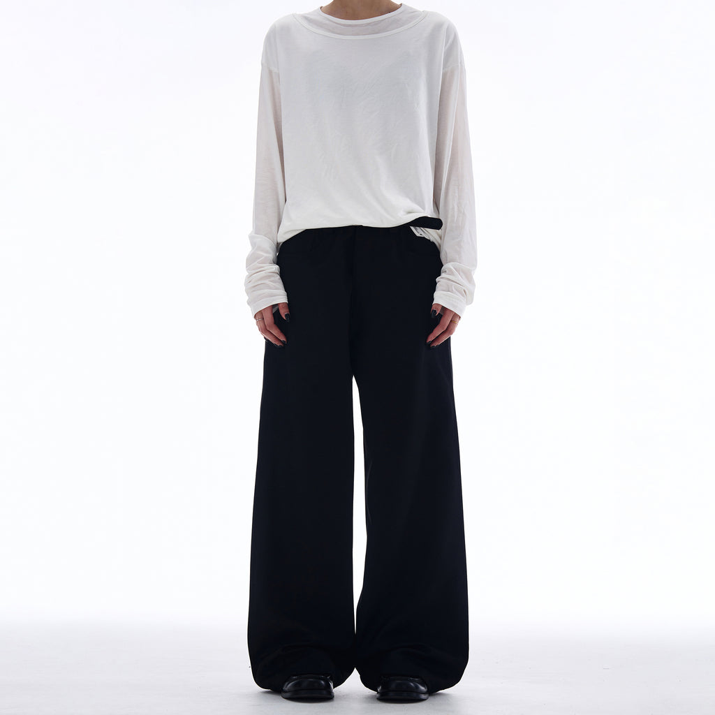 MADWITCH LOOSE STRAIGHT-LEG CASUAL PANTS #CK6657