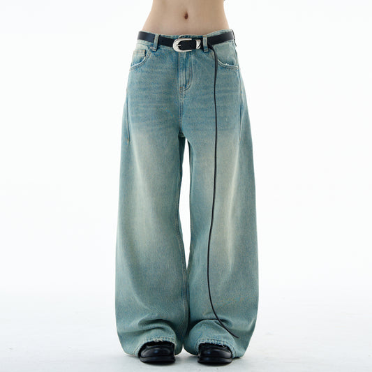 MADWITCH DISTRESSED STRAIGHT DENIM #CK9651