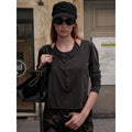 MADWITCH HALTER NECK LONG SLEEVE #27419