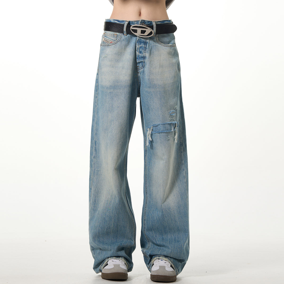 MADWITCH DISTRESSED CLASSIC JEANS #K5229 – MadWitch Store