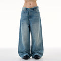 MADWITCH IRREGULAR WASH DENIM PANTS #CK9652