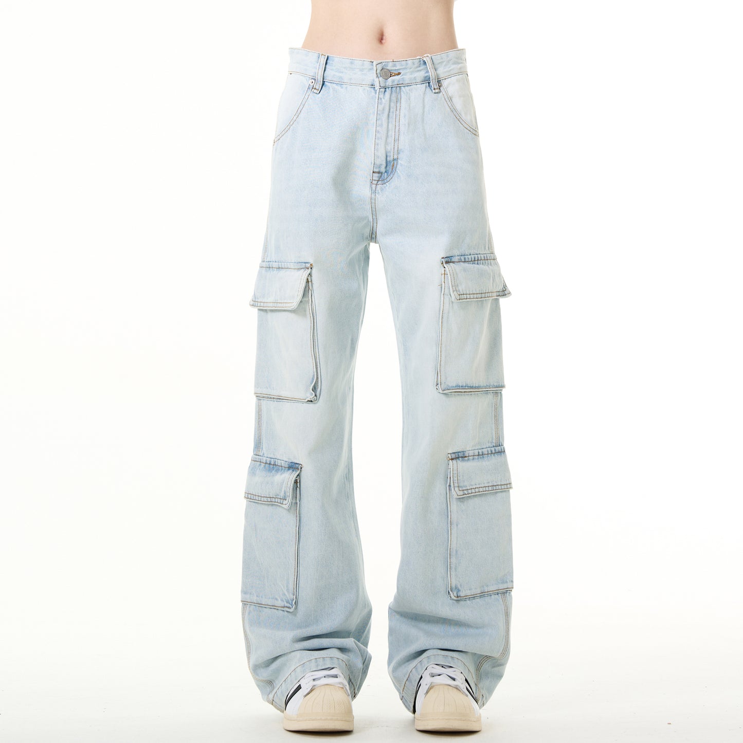 MADWITCH SLIM FIT CLASSIC CARGO JEANS #K9287