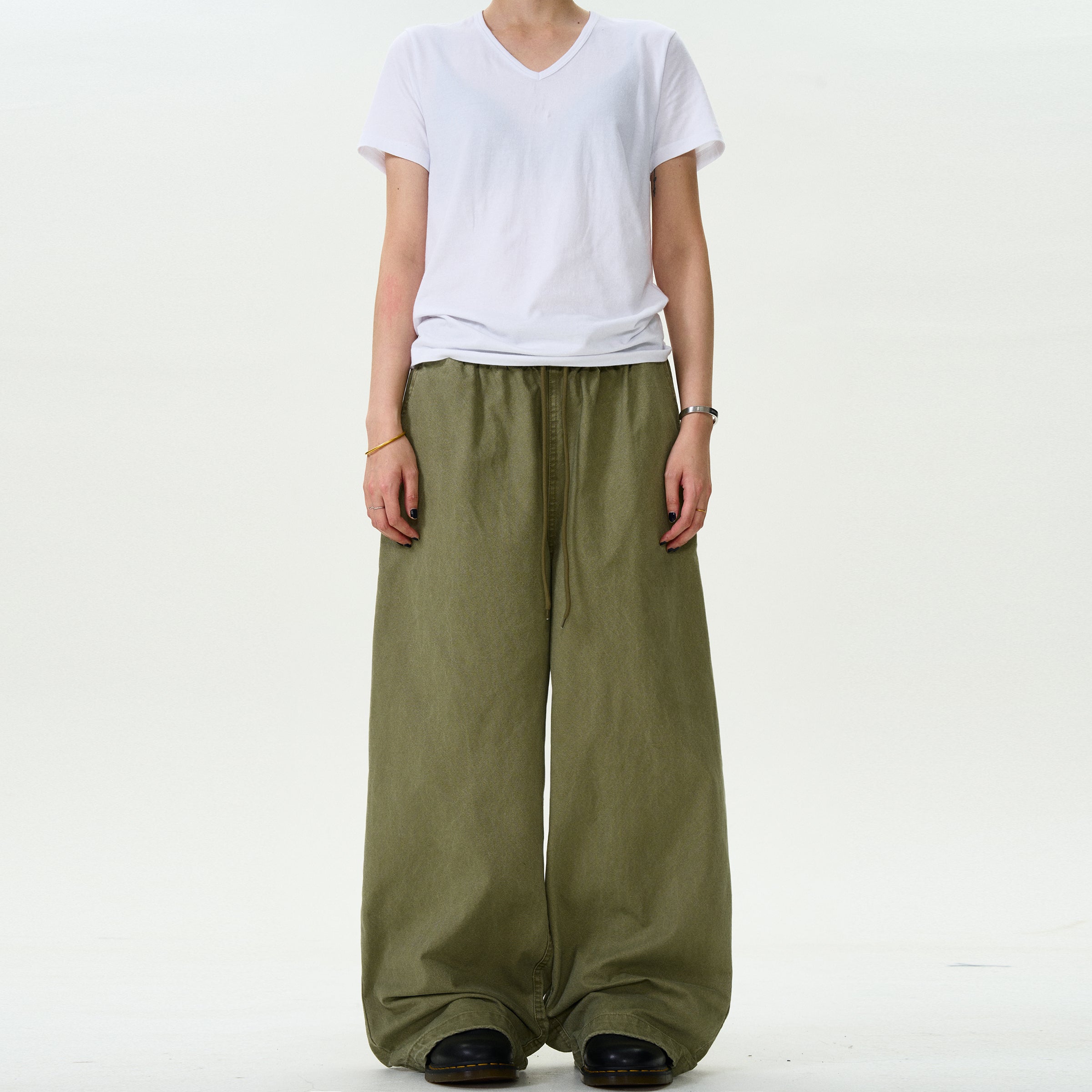 MADWITCH CASUAL WIDE-LEG PANTS #CK6600