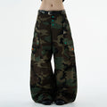 MADWITCH CAMO UTILITY CARGO PANTS #H5774