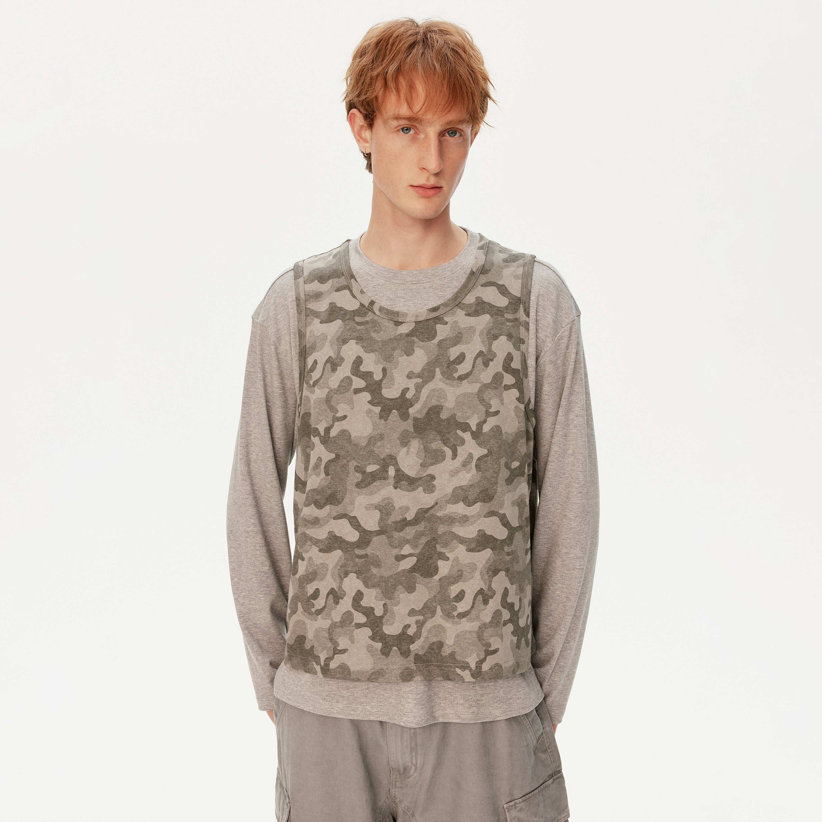 MADWITCH CAMO LONG SLEEVE TEE #26004