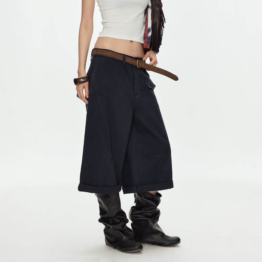 MADWITCH UTILITY CARGO CROP PANTS #WHOA150