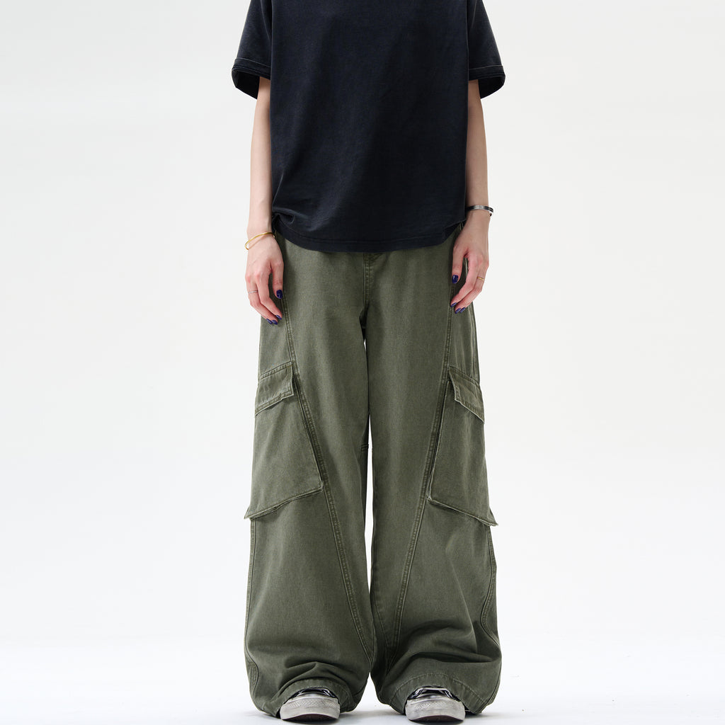 MADWITCH BIG POCKET CARGO PANTS #WHOA049