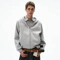 MADWITCH UNISEX HOODED ZIP-UP JACKET #RH44