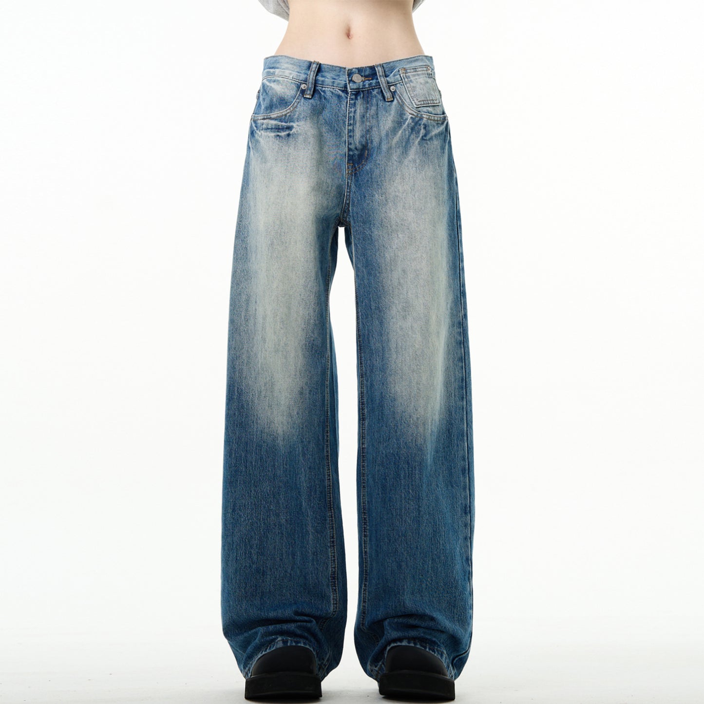 MADWITCH ACID WASHED JEANS #N5277