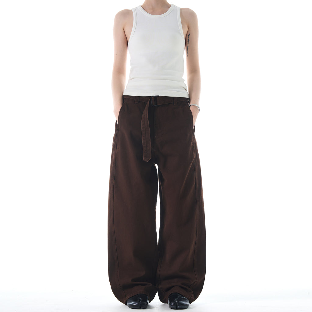 MADWITCH STRAIGHT LEG LONG WAISTBAND WORK PANTS #G6636