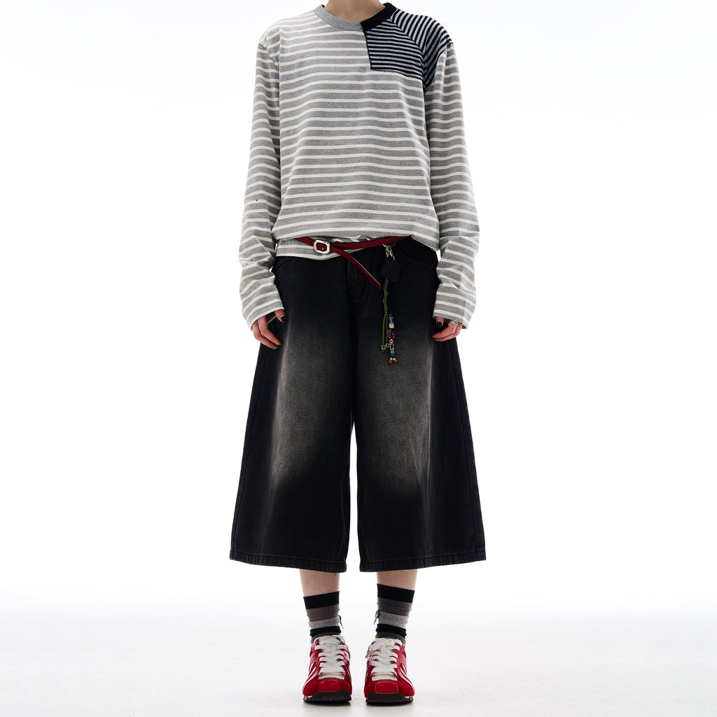 MADWITCH BOOTCUT GENDERLESS CROP JEANS #WHOA099