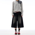 MADWITCH BOOTCUT GENDERLESS CROP JEANS #WHOA099