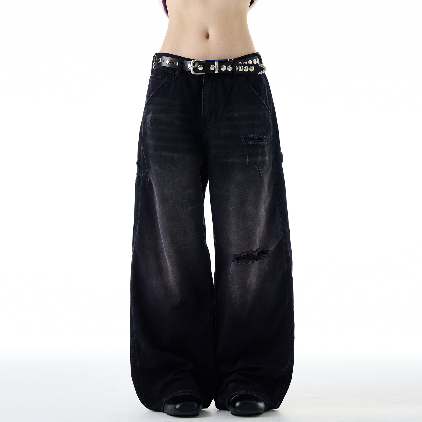 MADWITCH OMBRÉ WASH DENIM PANTS #CK3535