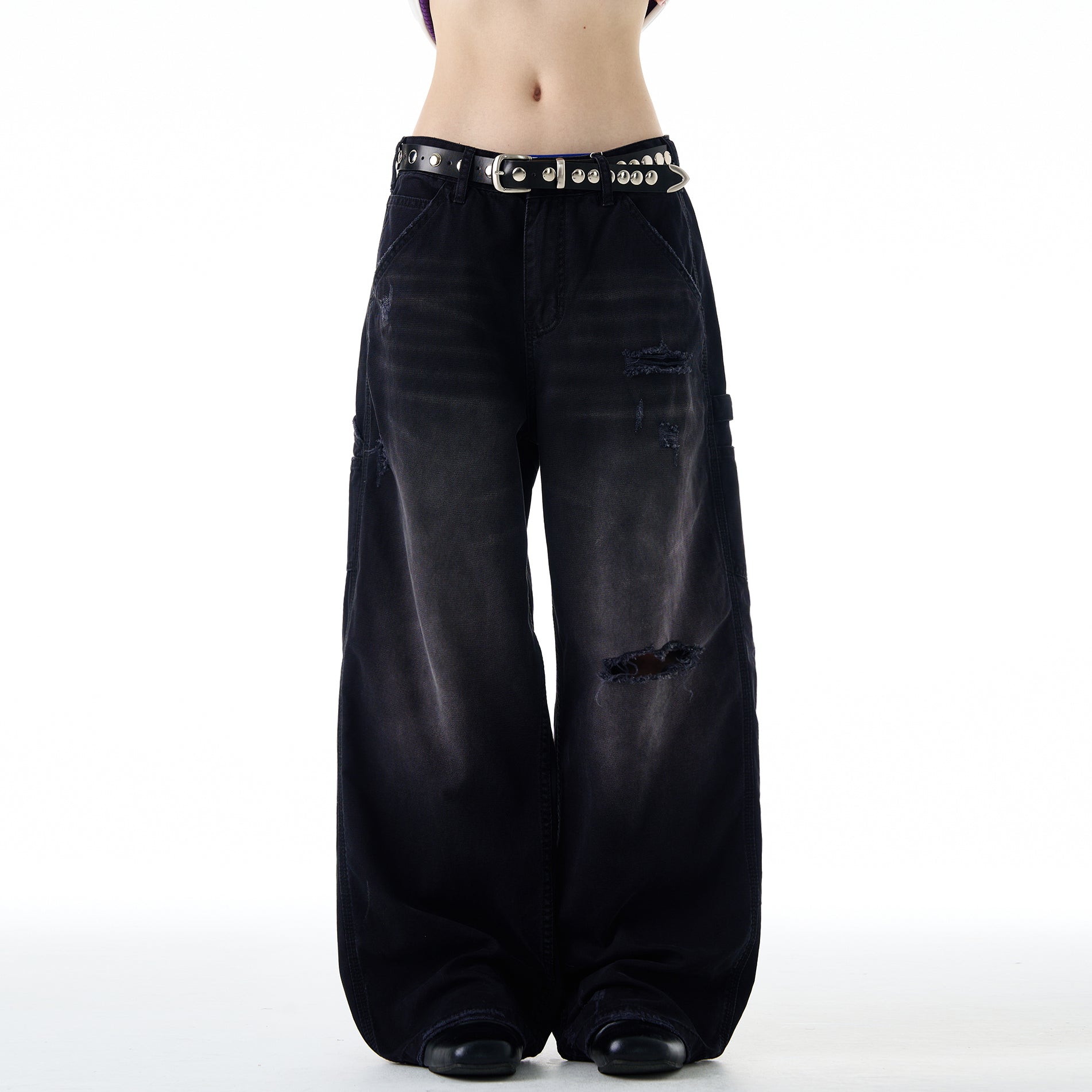 MADWITCH OMBRÉ WASH DENIM PANTS #CK3535