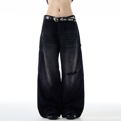 MADWITCH OMBRÉ WASH DENIM PANTS #CK3535