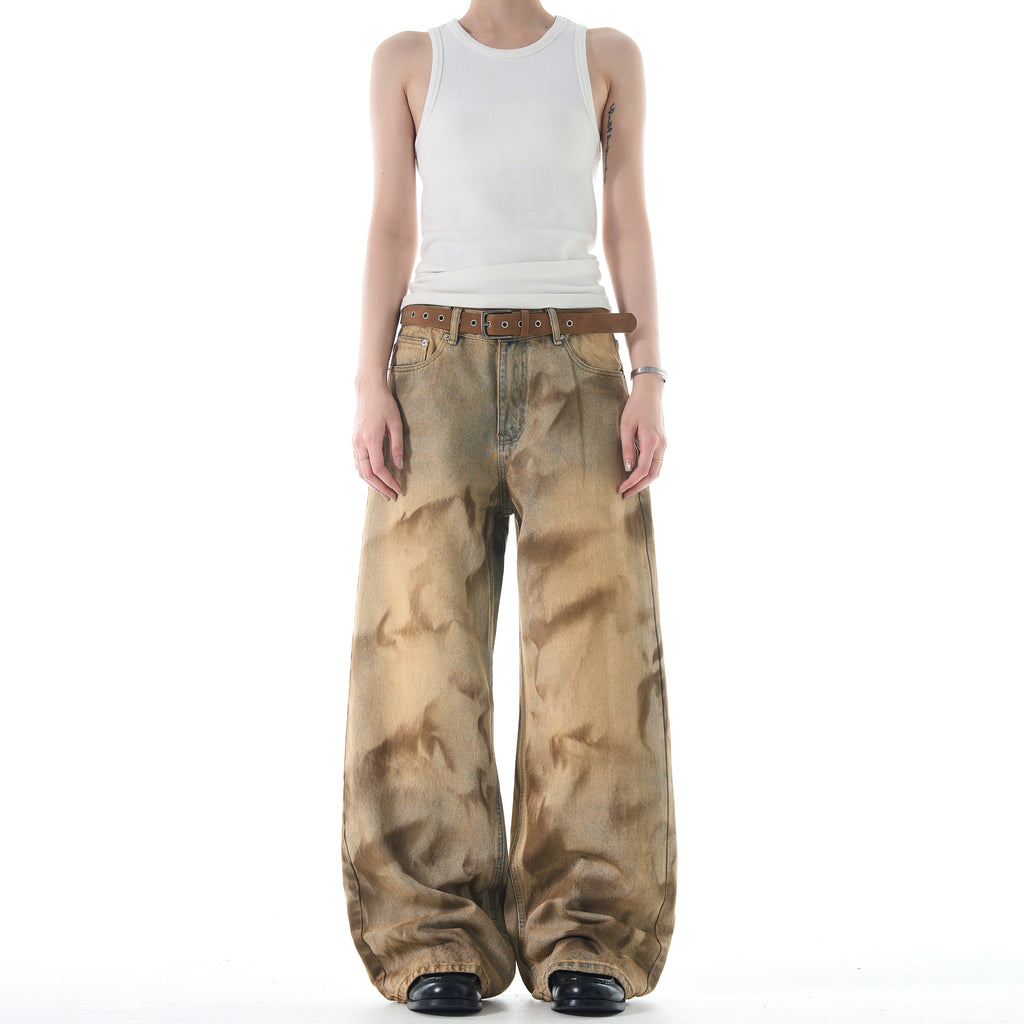 MADWITCH NICHE WASTELAND-STYLE JEANS #FX061