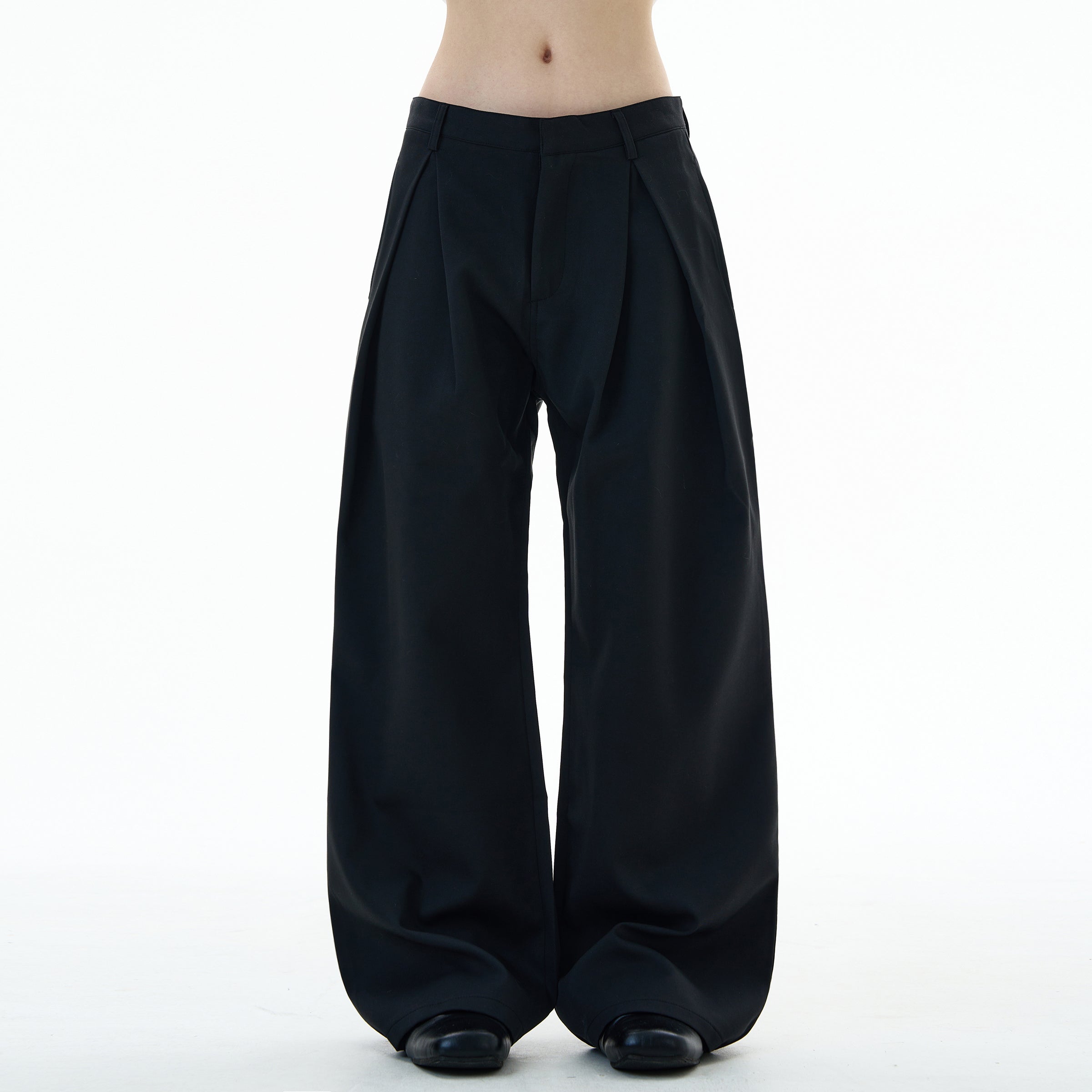 MADWITCH UNISEX WIDE LEG STRAIGHT DRESS PANTS #C915