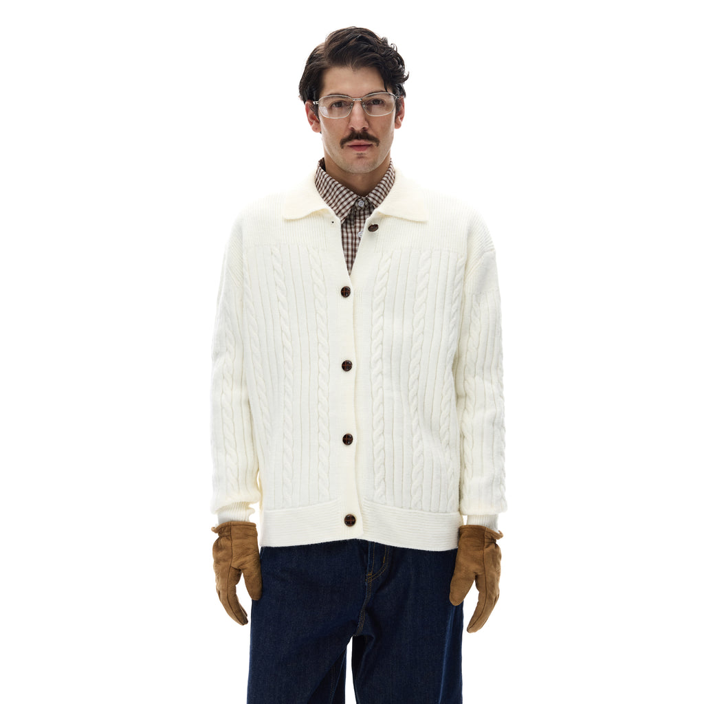 MADWITCH CABLE SLOUCH CARDIGAN #M10