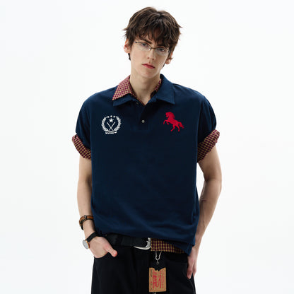 MADWITCH BADGE EMBROIDERED POLO #251388