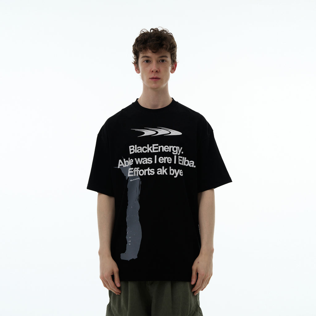 MADWITCH LOOSE COTTON T-SHIRT #BT314H