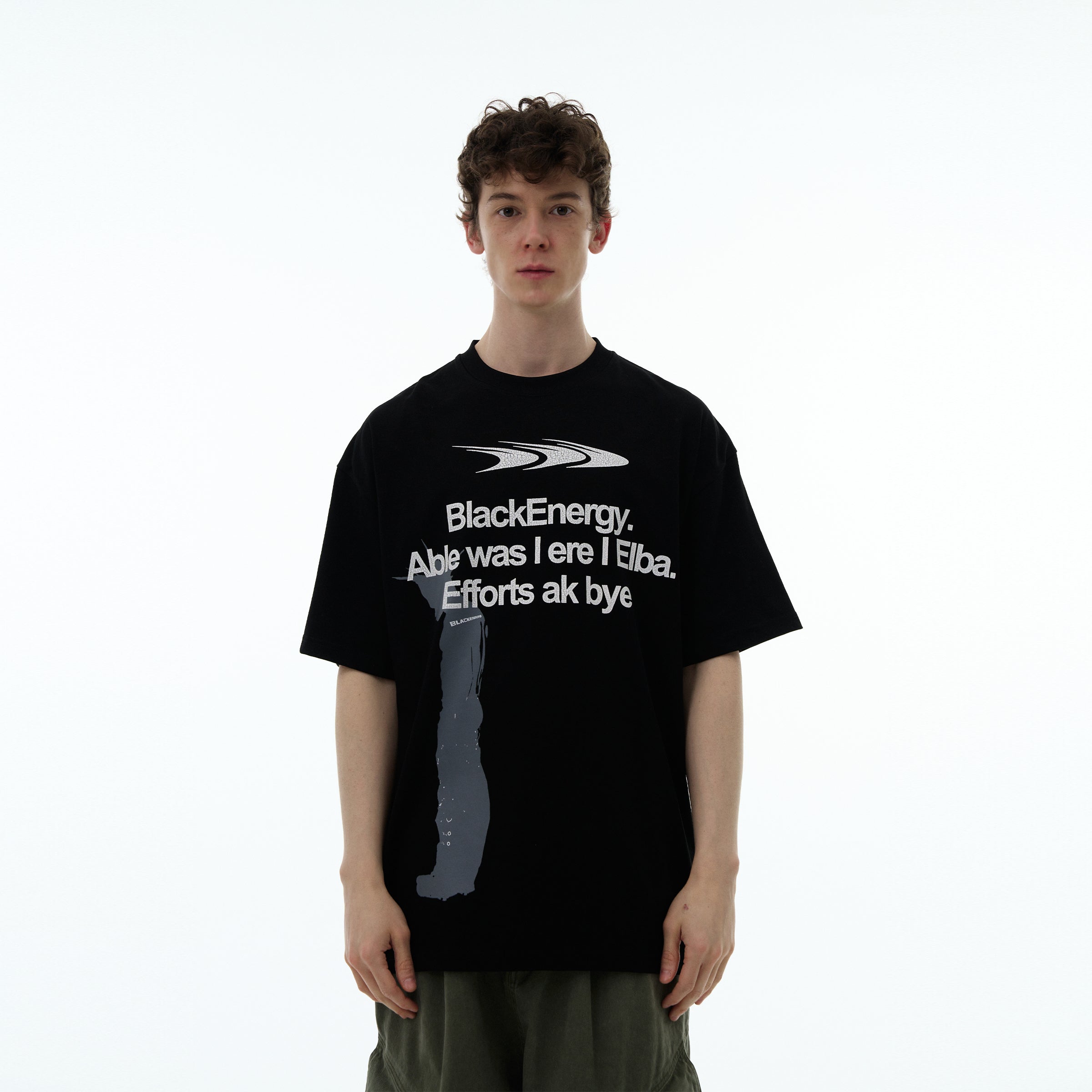 MADWITCH LOOSE COTTON T-SHIRT #BT314H