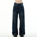 MADWITCH SLIM FIT RIPPED JEANS #WH6851