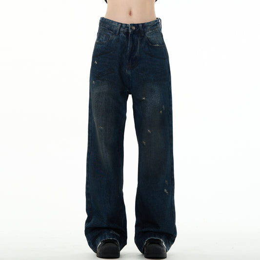 MADWITCH SLIM FIT RIPPED JEANS #WH6851