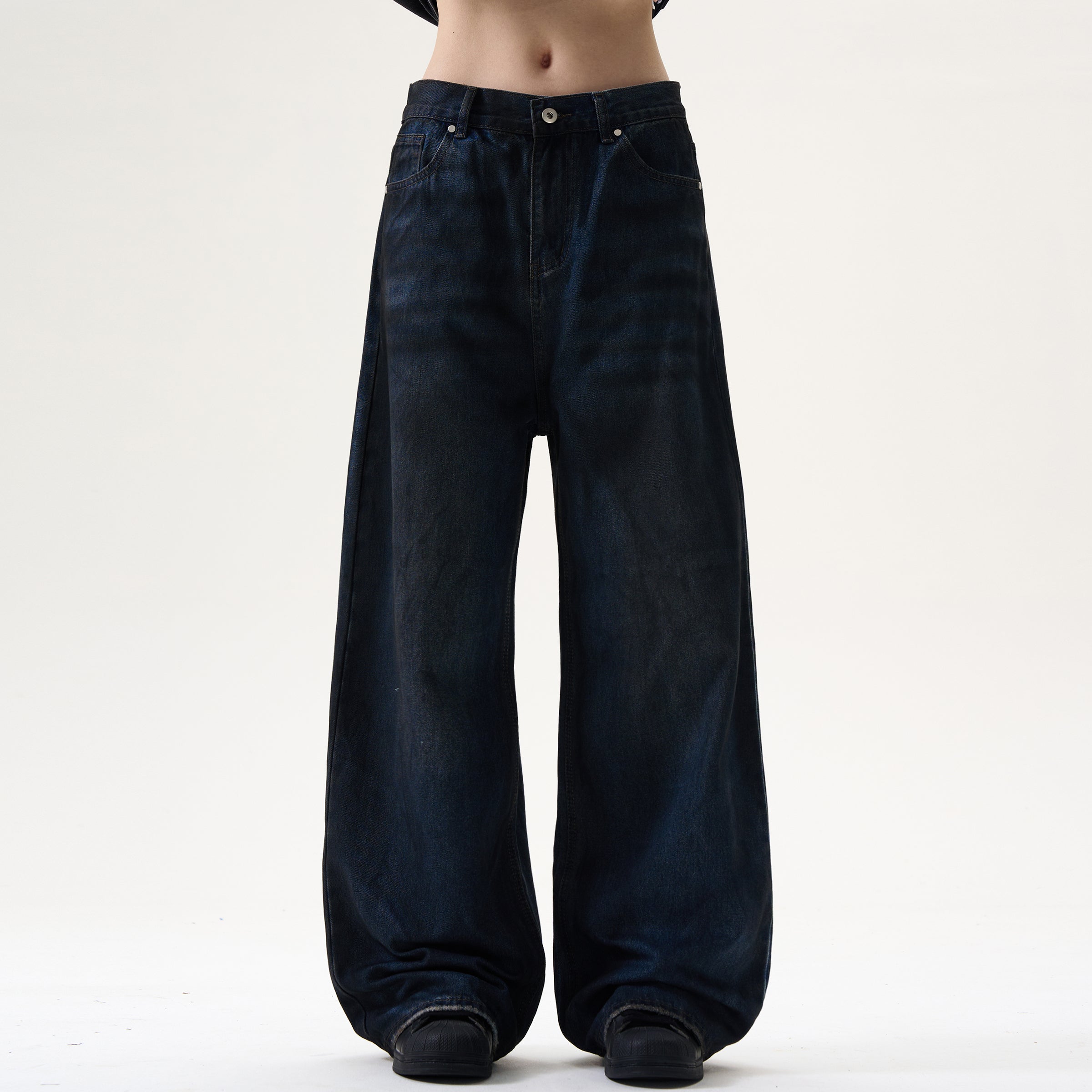 MADWITCH HEAVY SPLATTERED JEANS #BKJ25150