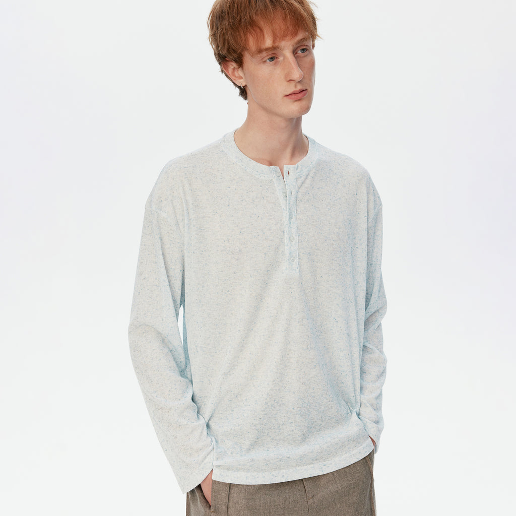 MADWITCH HENLEY LONG SLEEVE TOP #AM2032