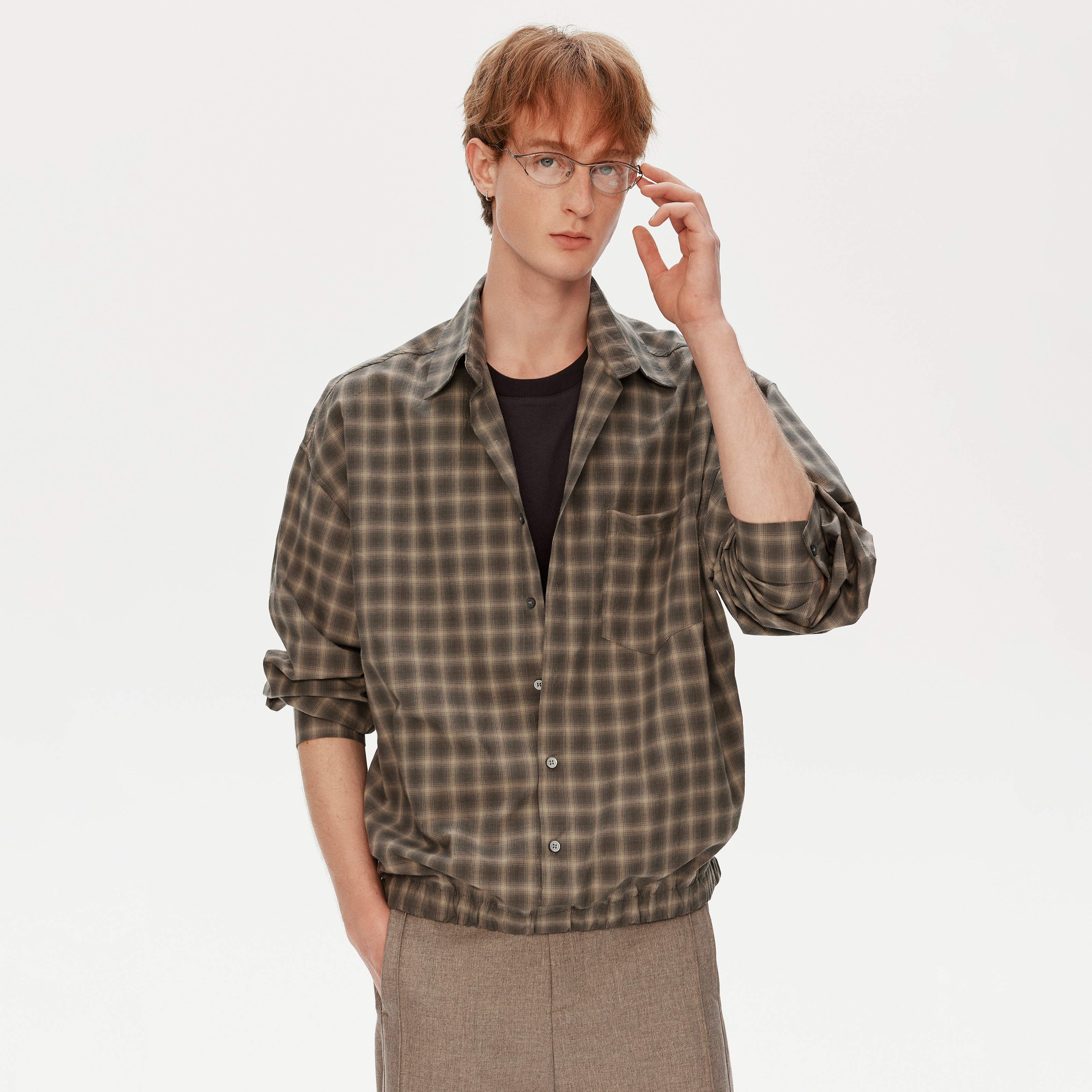 MADWITCH PLAID SHIRT #2691