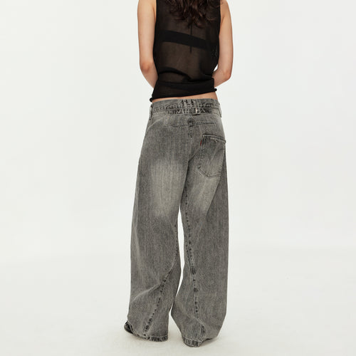 MADWITCH BAMBOO PARIS BUCKLE JEANS #MC2607