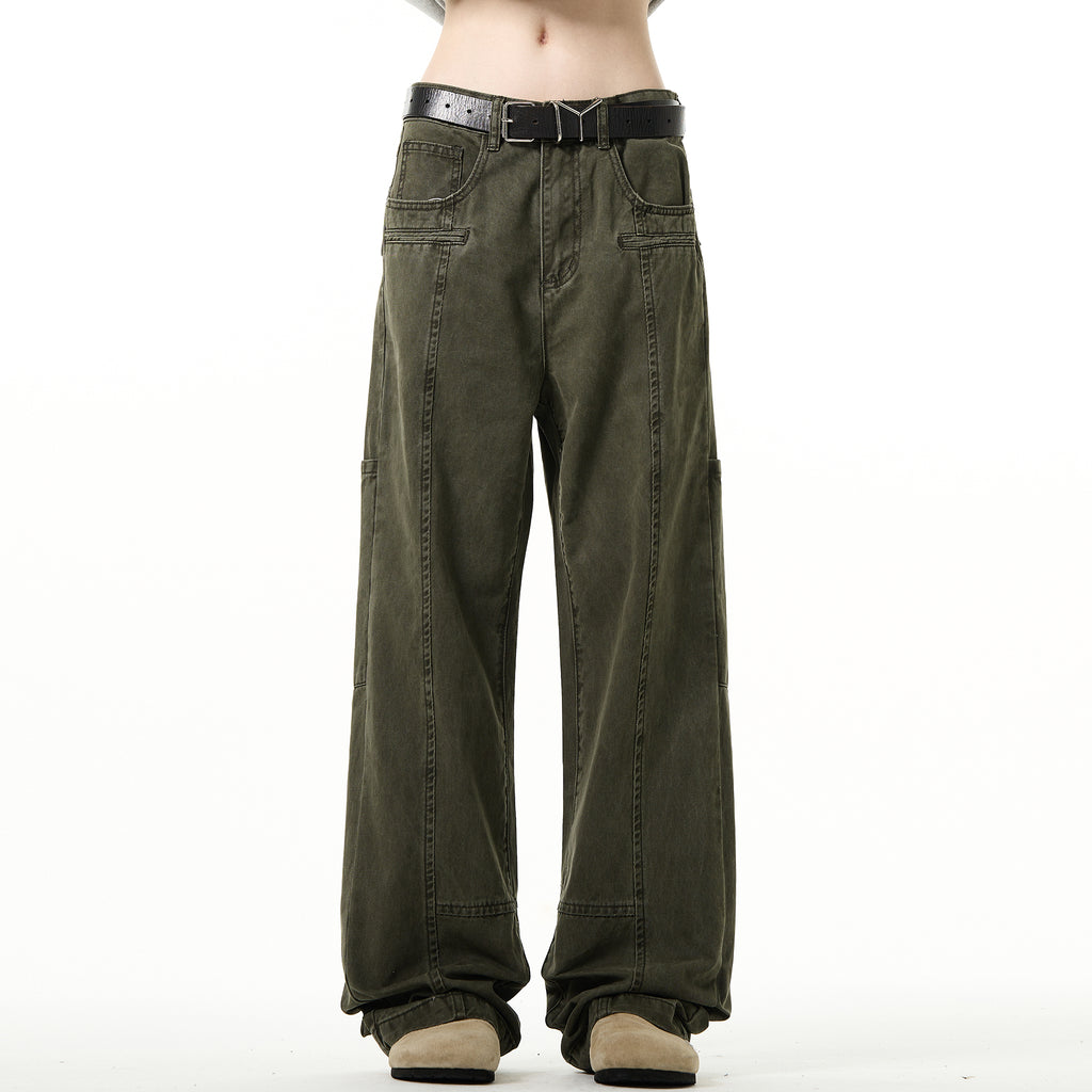 MADWITCH STRAIGHT-LEG PANTS #K3218
