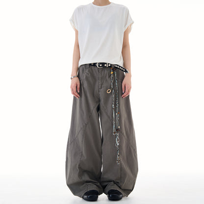 MADWITCH ASYMETRIC PANELED TROUSERS #CK6822
