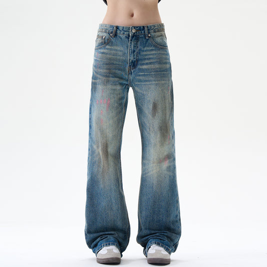 MADWITCH SLIGHT FLARE JEANS #FX035