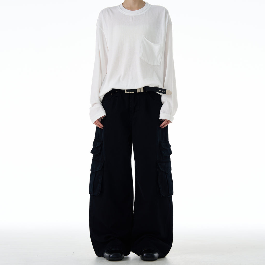 MADWITCH MULTI-POCKET CARGO PANTS #CK3397