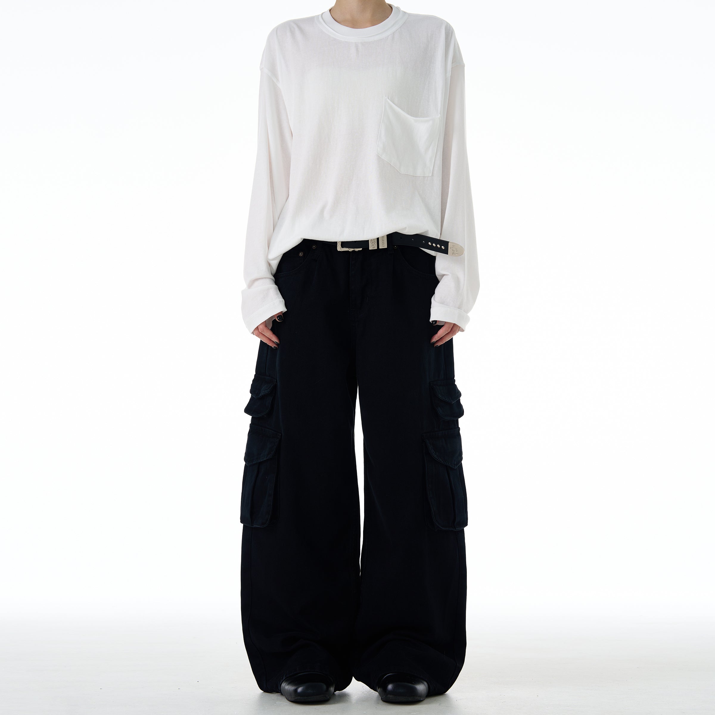 MADWITCH MULTI-POCKET CARGO PANTS #CK3397